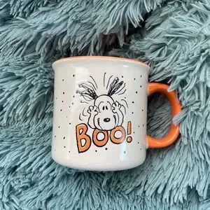 Peanuts | Dining | New Peanuts Snoopy Halloween Fall Boo Oversized Mug ...